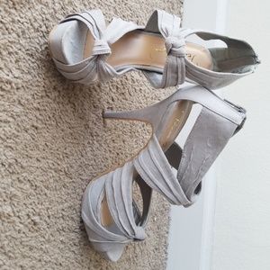 Light gray heels